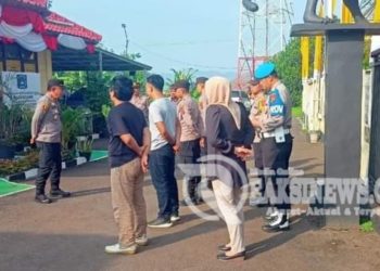 Polsek Citamiang Gelar Apel Pagi Sebagai Bentuk Kedisiplinan