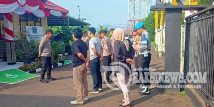 Polsek Citamiang Gelar Apel Pagi Sebagai Bentuk Kedisiplinan