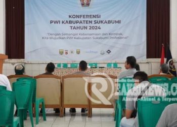 Buka Konferensi PWI Kab Sukabumi, Berperan Strategis Membangun Bangsa