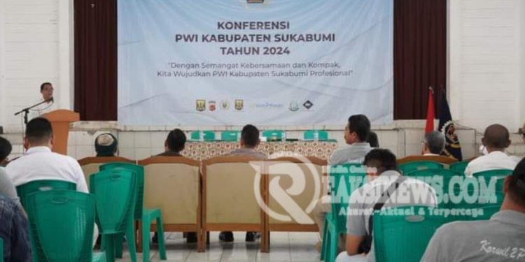 Buka Konferensi PWI Kab Sukabumi, Berperan Strategis Membangun Bangsa