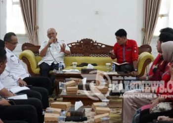 Kabag Hukum Sekda Menerima BEM Fakultas Hukum UMMI Bahas Program Bina Desa