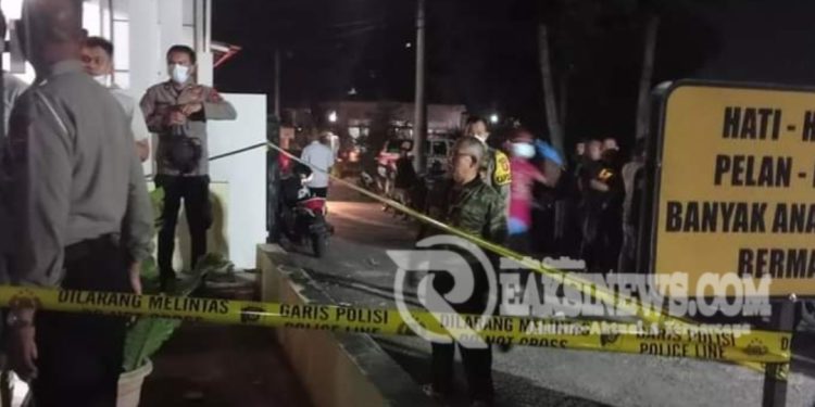 Respon Info Warga, Polsek Cisaat Sukabumi Evakuasi Korban Gantung Diri