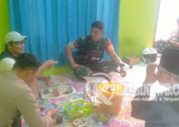 Sinergitas TNI POLRI Dialogis bersama Warga Masyarakat
