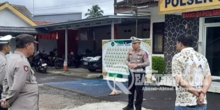 Wujudkan Kebersamaan, Polsek Baros Konsisten Apel Pagi Dalam Mengemban Tugas