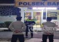 Cipta Kondisi Malam Minggu, Kapolsek Baros Pimpin Apel dan Sebar Personil Antisipasi Gukamtibmas