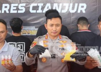 Sat Narkoba Polres Cianjur Ungkap Home industri Penyalahgunaan Sediaan Farmasi, 55.000 Butir OKT Berhasil Diamankan