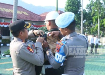 Laksanakan Apel Gelar Pasukan Ops Patuh Lodaya, Polisi Targetkan Pelanggar Lalu Lintas