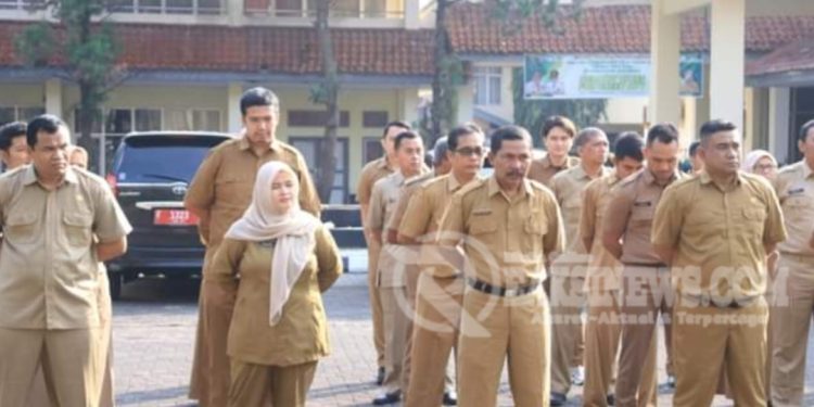 Apel Lingkup Sekretariat Daerah, Ajak ASN Jaga Kekompakan dan Kebersamaan