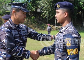 Pembentukan Bintara Potmar TNI AL T.A 2024 di Puslatpurmar 6 Antralina Resmi Ditutup