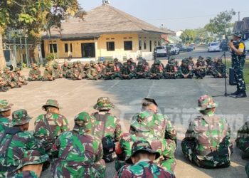 Asah Kemampuan Prajurit, Kodim 0607/Kota Sukabumi Gelar Latnister