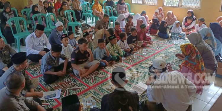 Peringati 10 Muharram 1446 Hijriah, Muspika Warungkiara Berikan Santunan Kepada 64 Anak Yatim dan Piatu