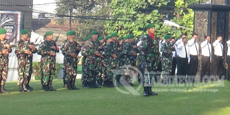 Dandim 0607/Kota Sukabumi Bacakan Amanat Panglima TNI