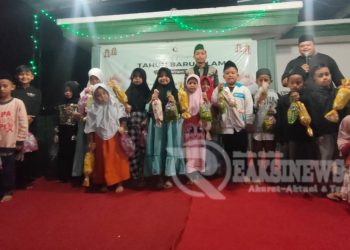 Momen Peringatan Tahun Baru Islam HMI Cabang Sukabumi Berkolaborasi dengan Masyarakat