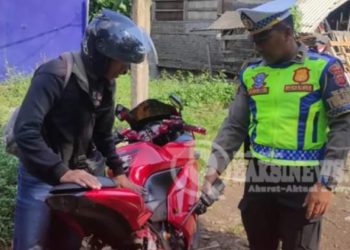 Operasi Patuh Lodaya, Polres Garut Berikan Teguran Kepada Ratusan Pelanggar
