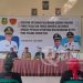 Kapolsek Citamiang Monitoring Giat Bimtek Peran Tugas dan Fungsi anggota SATLINMAS Kel. Gedong Panjang sebagai Petugas Ketertiban dan Keamanan di TPS pada PILKADA Tahun 2024