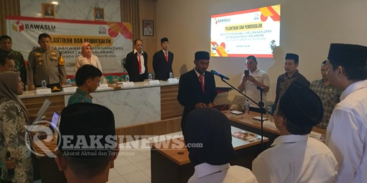 Pelantikan dan Pembekalan PKD Se- Kecamatan Sukalarang, Pahami Tupoksi dan Tingkatkan Kapasitas