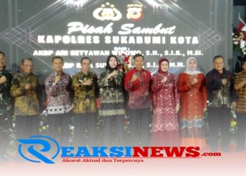 Dandim 0607/Kota Sukabumi Hadiri Acara Pisah Sambut Kapolres Sukabumi Kota