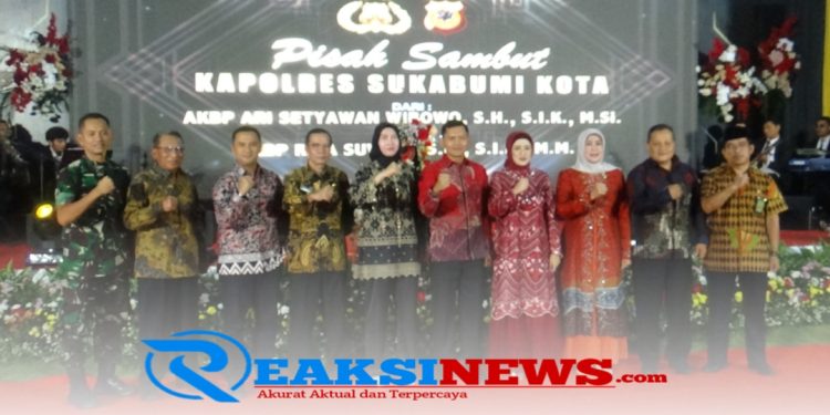 Dandim 0607/Kota Sukabumi Hadiri Acara Pisah Sambut Kapolres Sukabumi Kota