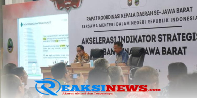 Rakor Kepala Saerah Se-Provinsi Jabar, Bahas Realisasi Anggaran dan Investasi