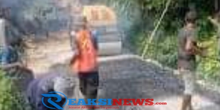 Pembangunan Jaling Dalam Proses Pengerjaan, Warga Cireunk Karangpapak Gembira