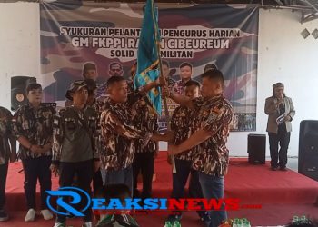 Semarak Syukuran Pelantikan Rayon Cibereum GM FKPPI Kota Sukabumi di Resto Rinjani