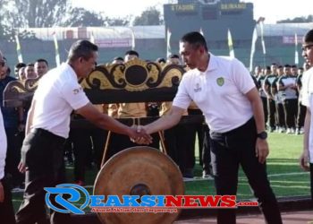 Wakapolda Jabar menghadiri undangan dari Kodam lll Siliwangi pada acara Pembukaan dan Penutupan Perlombaan Tradisional dalam memperingati HUT ke-78 Kodam III/Siliwangi
