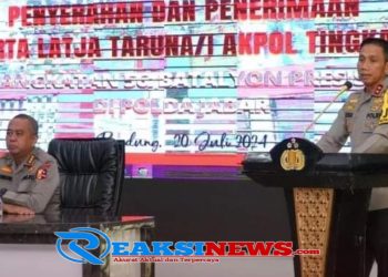 Kapolda Jabar Pimpin Upacara Serah Terima Taruna Akademi Kepolisian TK III Angkatan 56/Batalyon Presisi