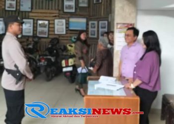Minggu Kasih Polsek Citamiang dan Pengamanan Gereja