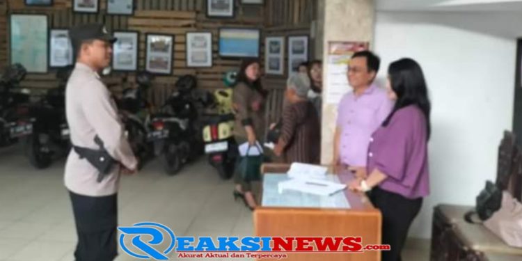 Minggu Kasih Polsek Citamiang dan Pengamanan Gereja