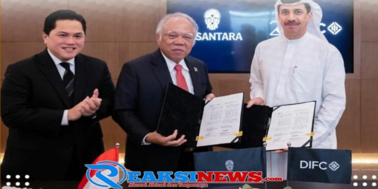 DIFC dan Otorita IKN Tandatangani Mou Penyediaan Pengembangan Pusat Keuangan di IKN