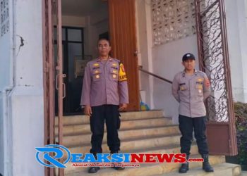 Kebaktian Gereja Sidang Kristus, Polsek Baros terapkan Pengaman secara Preventif