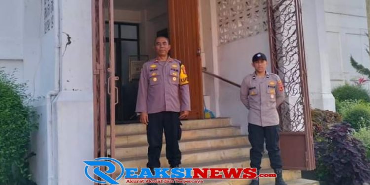 Kebaktian Gereja Sidang Kristus, Polsek Baros terapkan Pengaman secara Preventif