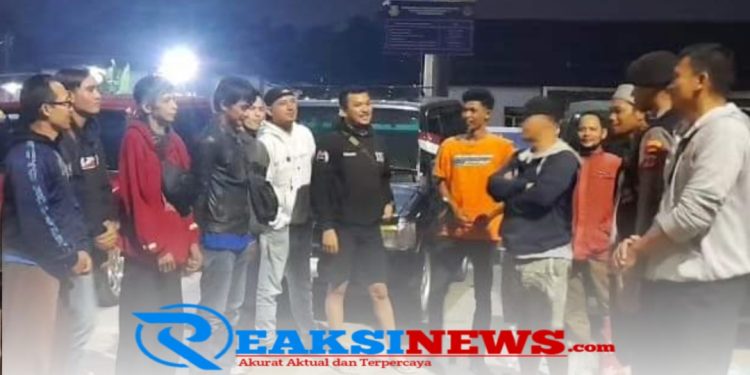 Jalin Kemitraan Kamtibmas, Patroli 05A Sambangi Terminal KH. Ahmad Sanusi Tingkatan Harkamtibmas