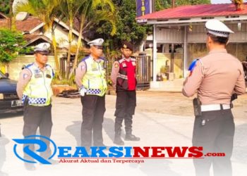 Wujudkan Kebersamaan, Polsek Baros Konsisten Apel Pagi Dalam Mengemban Tugas