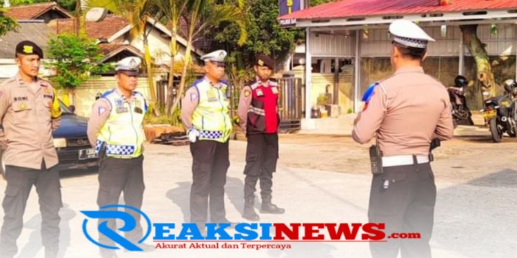 Wujudkan Kebersamaan, Polsek Baros Konsisten Apel Pagi Dalam Mengemban Tugas