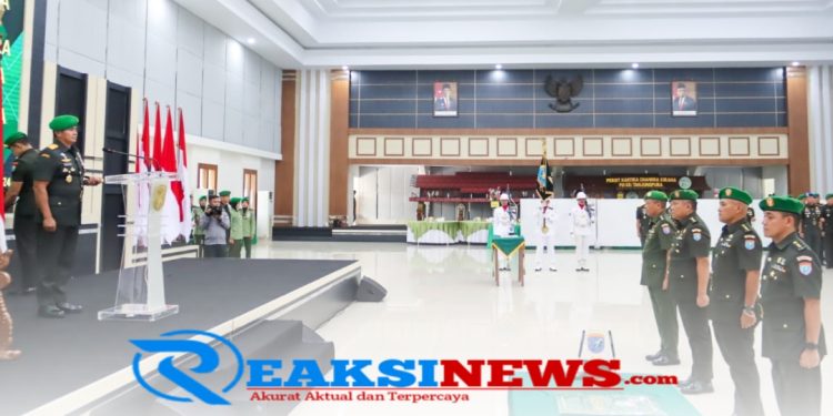 Kolonel Arm Fajar Catur Prasetyo, S.E., M.M. Resmi Jabat Kapendam XII/Tpr, Sertijab Dipimpin Pangdam Tanjungpura
