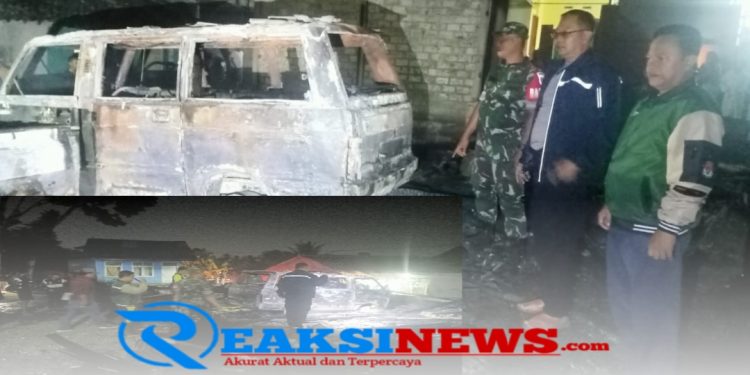 2 Unit Mobil dan Bangunan Tempat Usaha Hangus Terbakar di Cikundul, Diduga Konsleting Listrik