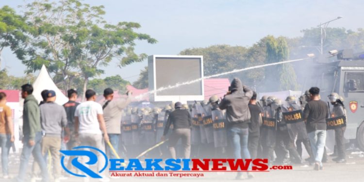 Polda Kalsel Gelar Simulasi Pengamanan Pilkada 2024