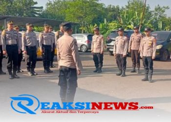 Polsek Citamiang Gelar Apel Pagi Sebagai Bentuk Kedisiplinan