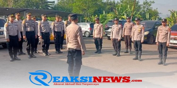 Polsek Citamiang Gelar Apel Pagi Sebagai Bentuk Kedisiplinan
