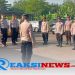 Polsek Citamiang Gelar Apel Pagi Sebagai Bentuk Kedisiplinan