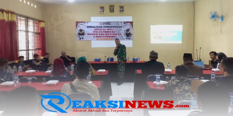 Panwaslucam Warungkiara Menggelar Sosialisasi Pengawasan, Camat Warungkiara : ASN Agar Tidak Terlibat Dalam Sosialisasi dan Kampanye Calon