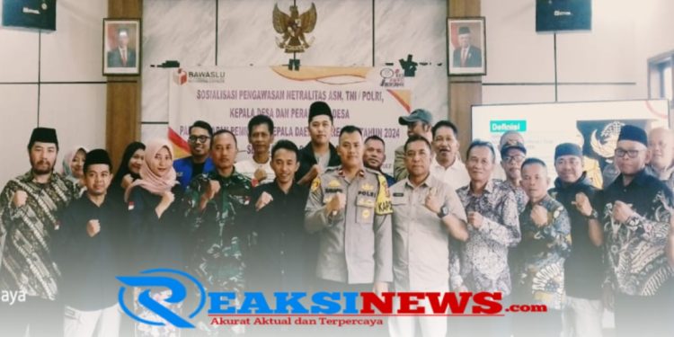 Bawaslu Kecamatan Caringin Gelar Kegiatan Sosialisasi Pengawasan Netralitas ASN TNI Polri Dan Kepala Desa beserta Perangkat