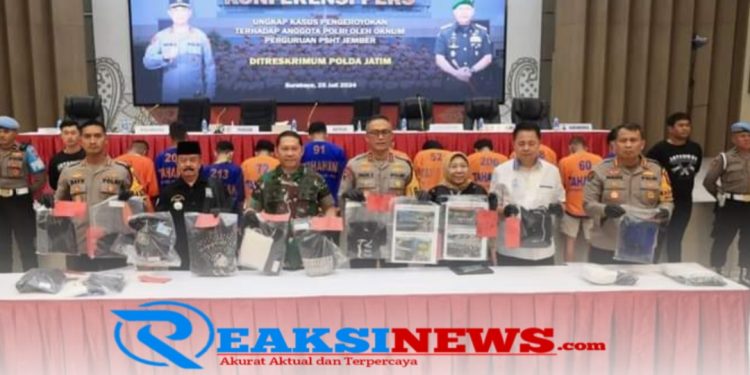 13 Oknum PSHT Diamankan Terkait Pengeroyokan Polisi di Jember