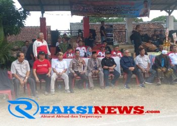 Turnamen Bola Kades Cup Warungkiara Dihadiri Wabup