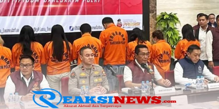 Bareskrim Polri Bongkar Situs Judol dan Pornografi Beromzet RP 500 Miliar
