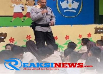 Polres Ciamis Beri Binluh Di SDN 3 Tanjungmulya, Cegah Bullying Di Dunia Pendidikan