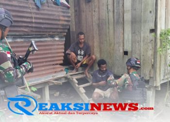 Pelayanan Kesehatan Door To Door Satgas Yonif 310/KK, Selalu Mendapat Respon Positif Warga