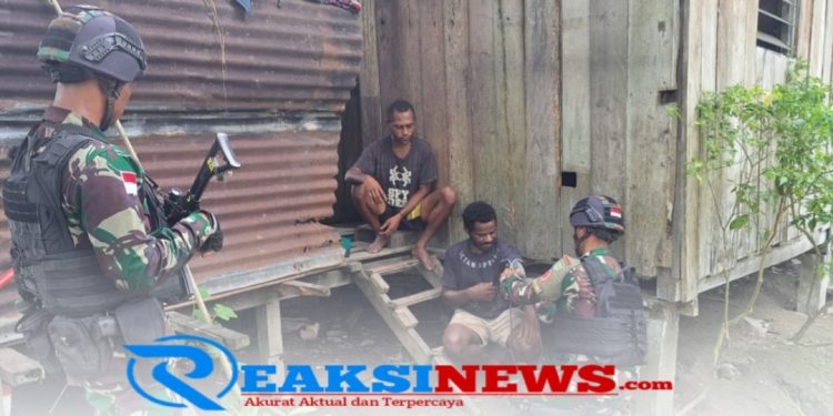 Pelayanan Kesehatan Door To Door Satgas Yonif 310/KK, Selalu Mendapat Respon Positif Warga
