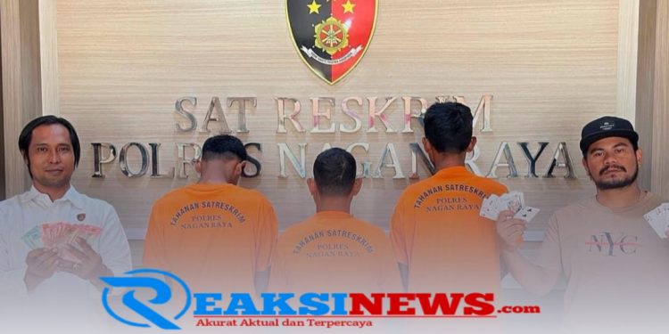 Sat Reskrim Polres Nagan Raya Amankan 3 Pelaku, Diduga Judi Online